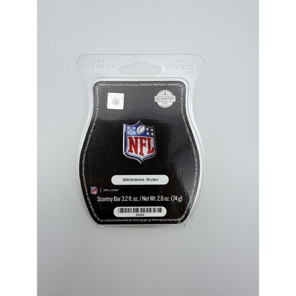 Scentsy Gridiron‎ Rush NFL Collection Wax Bar Authentic Home Fragrance
